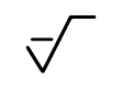 Oberflächen-Grundsymbol: alle Fertigungsprozesse zulässig
